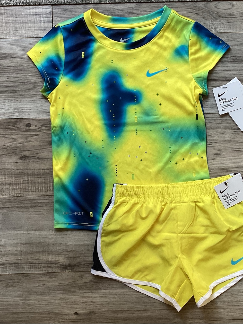 Nike Dri-Fit shorts Set girls size 6(NWT) ~PRICE IS FIRM, NO OFFERS~